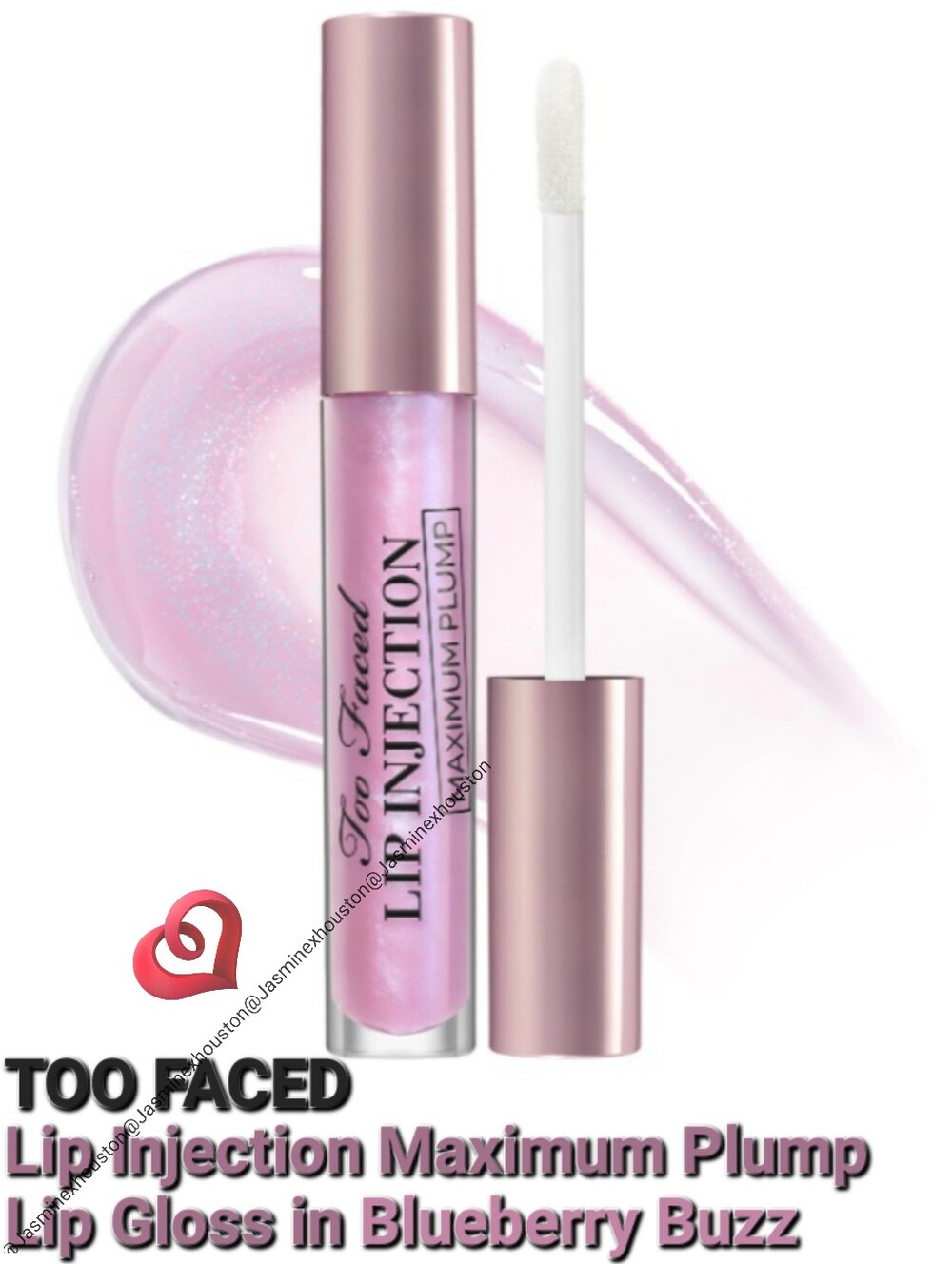 TOO FACED Lip Injection Maximum Plump Gloss In Blueberry Buzz